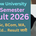 Lucknow University odd Semester Result 2026