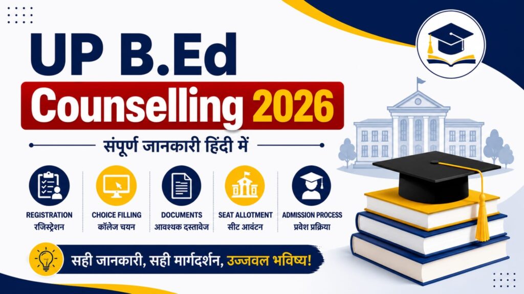 UP BEd Counselling 2026