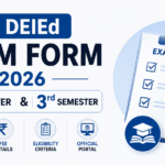 up deled exam form 2026